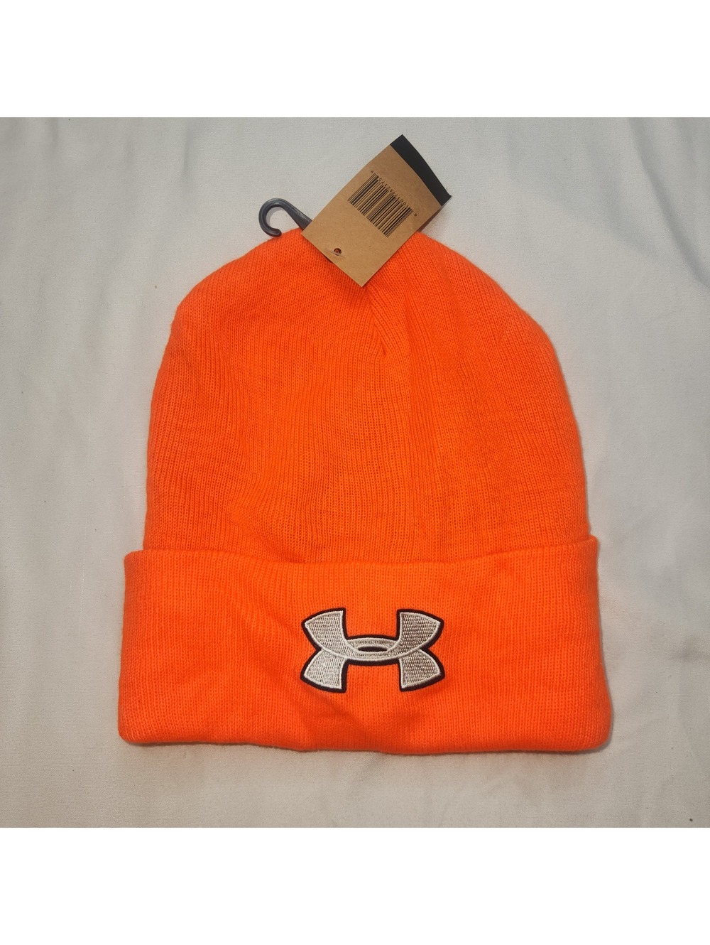 Under Armour Blaze Orange Fleece Lined Beanie